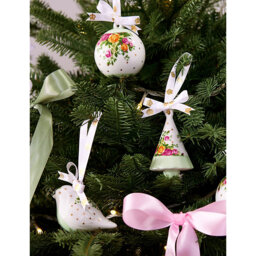 Royal Albert Old Country Roses Tree Bone-China Christmas Decoration - thumbnail 2