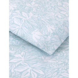 Yves Delorme Capri Aqua Cotton Duvet Cover - thumbnail 2