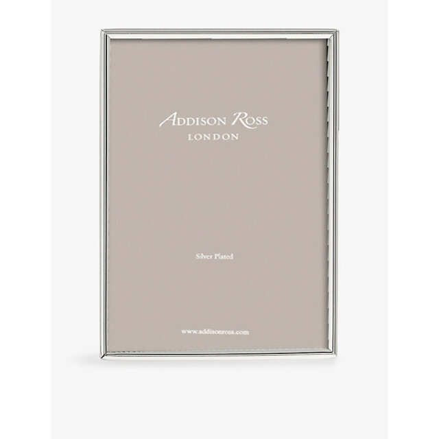 Addison Ross London Fine Edge Silver-Plated Photo Frame 5” x 7” - image 1