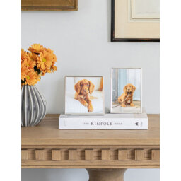 Addison Ross London Fine Edge Silver-Plated Photo Frame 5” x 7” - thumbnail 2