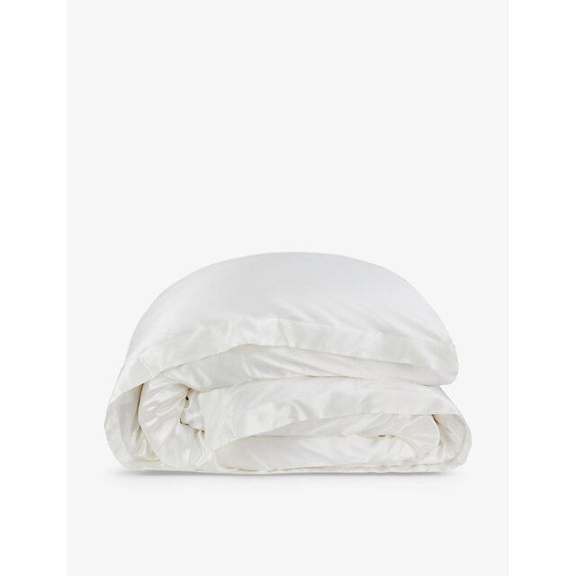 The White Company Audley Double Silk Duvet Cover