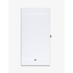 Lacoste Casual Logo-Embroidered Cotton Bath Towel 100cm x 150cm - thumbnail 2