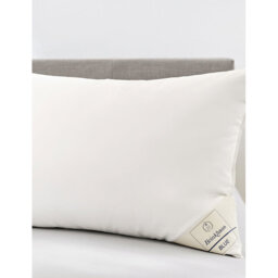 Brinkhaus Blue Firm Cotton and Goose Feather Pillow - thumbnail 2