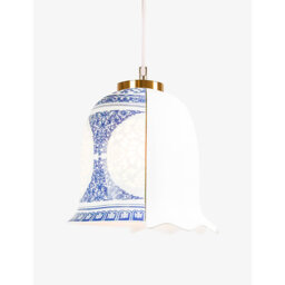 Seletti Hybrid Lauvia Porcelain Suspension Lamp 24cm