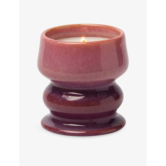 Paddywax Wild Fig + Cedar Ombre Scented Ceramic Candle 226g - image 1
