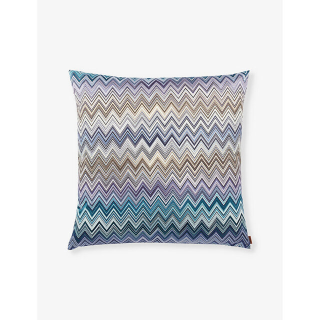 Missoni Home Jarris Zigzag Cotton Cushion 50cm x 50cm - image 1