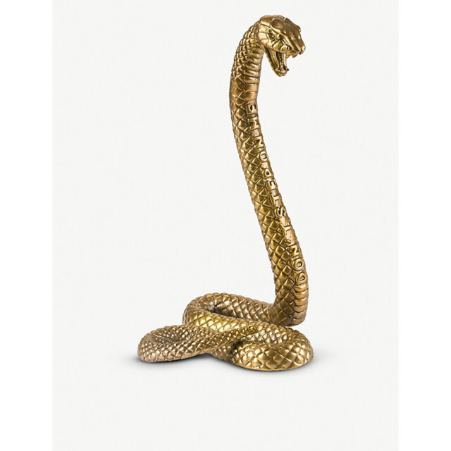 Seletti Wunderkammer Aluminium Snake Ornament 43.5cm