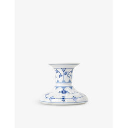 Royal Copenhagen Blue Fluted Plain Porcelain Candle Holder 7.5cm