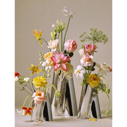 Georg Jensen Lituus Floor Stainless-Steel Vase - thumbnail 2