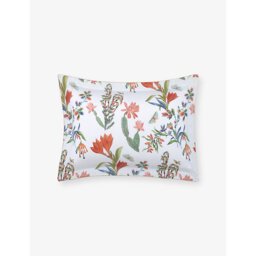 Yves Delorme Eze Floral-Print Cotton-Sateen Oxford Pillowcase 50cm x 75cm - thumbnail 1