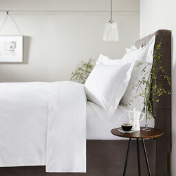 The White Company Savoy Cotton Flat Sheet - thumbnail 2