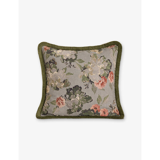 Soho Home Skylar Printed Linen Cushion 50 x 50cm - image 1