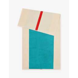 Suite 702 Woven-Stripe Cotton Bath Towel  70cm x 140cm - thumbnail 2