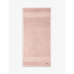 Lacoste Le Croco Logo-Embroidered Cotton Hand Towel 50cm x 100cm - thumbnail 1