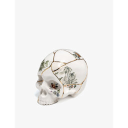 Seletti Kintsugi Skull Porcelain Ornament 16cm - thumbnail 2
