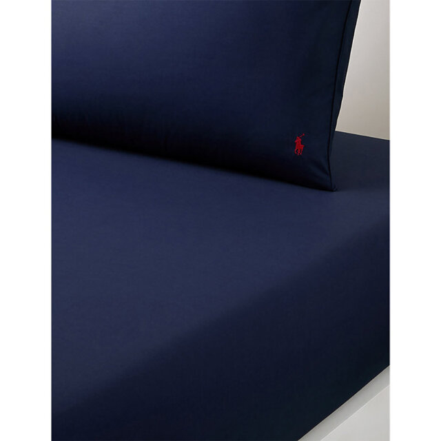 Ralph Lauren Home Polo Player Cotton Fitted Sheet - image 1