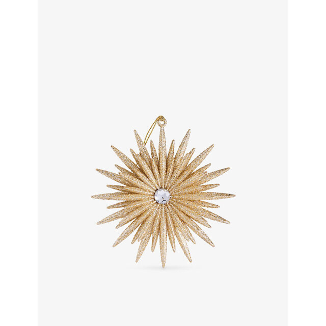 Selfridges Edit Glitter-Embellished Star Acrylic Christmas Decoration - image 1
