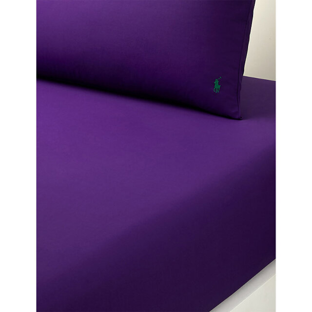 Ralph Lauren Home Polo Player Cotton Fitted Sheet - image 1
