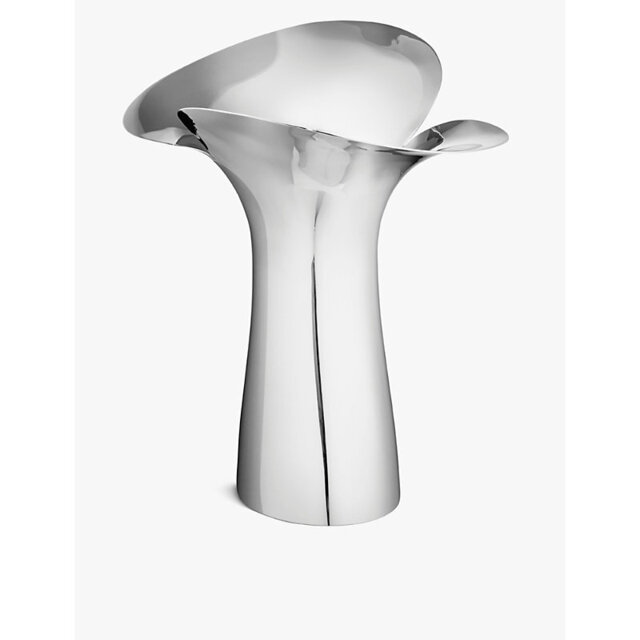 Georg Jensen Bloom Botanica Large Mirrored-Polished Stainless-Steel Vase 33cm - image 1