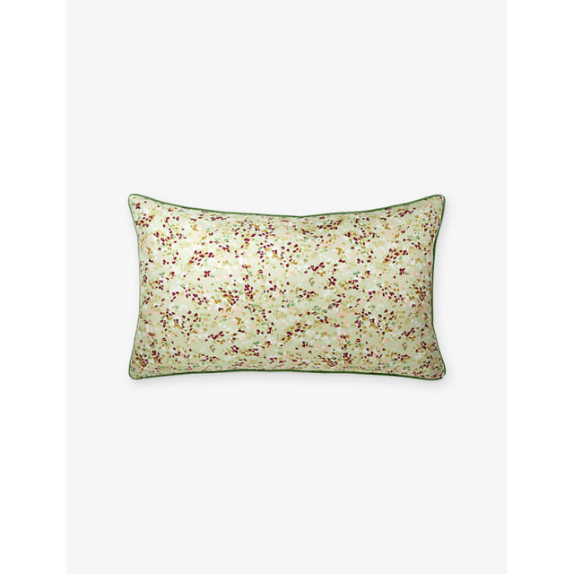 Yves Delorme Gaura Floral-Print Silk Cushion Cover 57cm x 33cm - image 1