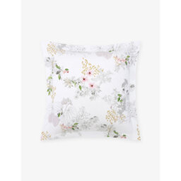 Yves Delorme Orchidee Floral-Print Cotton-Sateen Oxford Pillowcase 65cm x 65cm