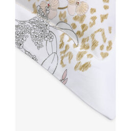 Yves Delorme Orchidee Floral-Print Cotton-Sateen Oxford Pillowcase 65cm x 65cm - thumbnail 2