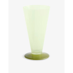 Hay Conical Small Glass Vase