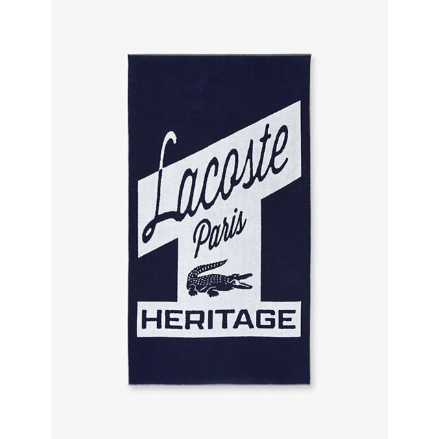 Lacoste L Rétro Cotton Beach Towel - image 1