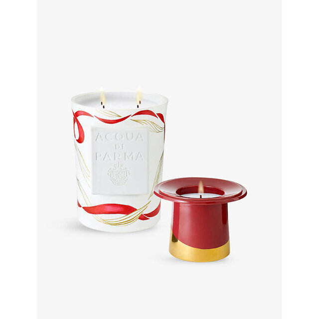 Acqua Di Parma Chapeau Zafferano + Luce Di Rosa Chinese New Year 2025 Scented Candle Set - image 1