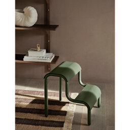Ferm Living Up Step Powder-Coated Iron Stool - thumbnail 2