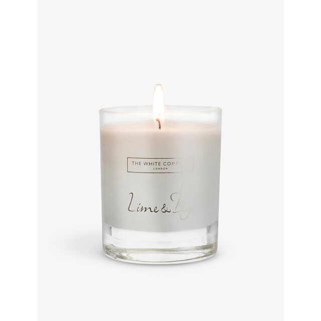The White Company Lime & Bay Scented Candle 140g - image 1