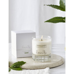 The White Company Lime & Bay Scented Candle 140g - thumbnail 2