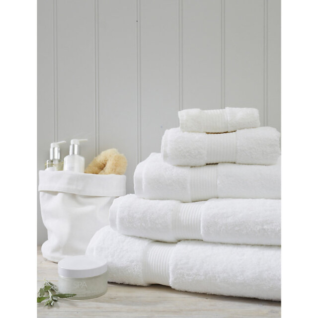 The White Company Luxury Egyptian Super-Jumbo Cotton Towel 180cm x 115cm - image 1