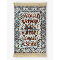 Seletti Loredana Longo Burnt Rebel Woven Rug 120cm x 80cm - thumbnail 1