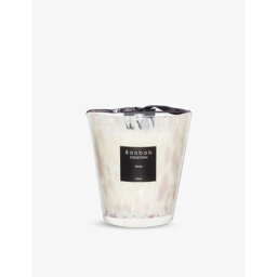 Baobab Collection White Pearl Scented Candle 1kg
