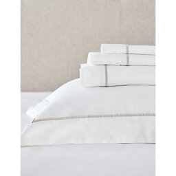 The White Company Pembridge Supima King Cotton Oxford Pillowcase - thumbnail 2