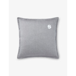 Boss Volumn Bb Logo-Embroidered Cotton Oxford Cushion Cover 45cm x 45cm - thumbnail 1