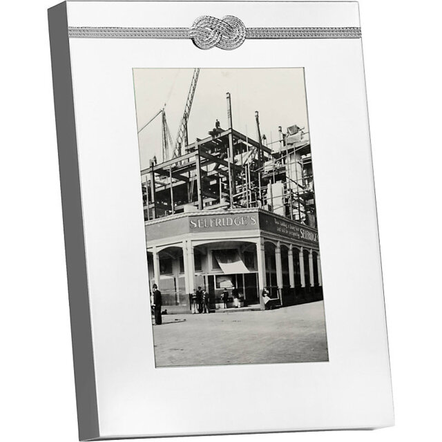 Vera Wang @ Wedgwood Infinity Silver-Plated Photo Frame 4' x 6'