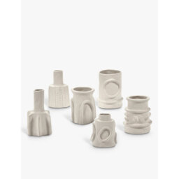 Serax Marie Michielssen Molly Stoneware Vases Set Of Six - thumbnail 2