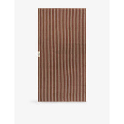 Tekla Striped Cotton Bath Towel 70cm x 140cm - thumbnail 2