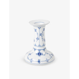 Royal Copenhagen Blue Fluted Plain Porcelain Candle Holder 11.5cm - thumbnail 2