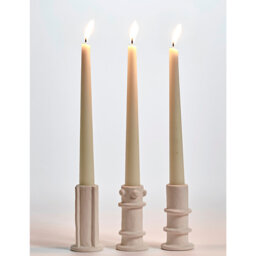 Serax 03 Molly Stoneware Candle Holders Set Of Three - thumbnail 2