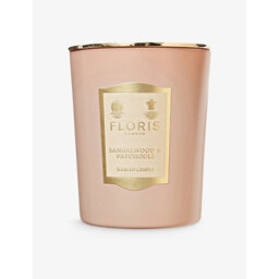 Floris Sandalwood and Patchouli scented candle 175g