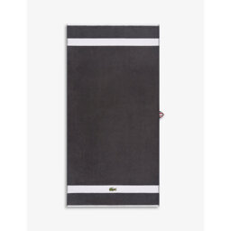 Lacoste Casual Logo-Embroidered Cotton Bath Sheet 100cm x 150cm - thumbnail 2