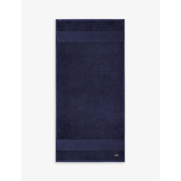 Lacoste Le Croco Logo-Embroidered Cotton Hand Towel 50cm x 100cm - thumbnail 1