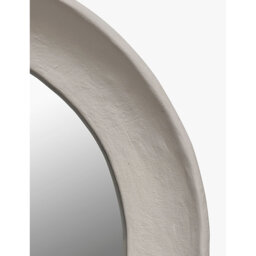 Serax x Marie Michielssen White Earth Paper-Mache Mirror 45cm - thumbnail 2