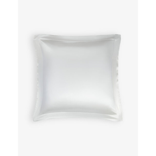 The White Company Audley Standard Silk Oxford Pillowcase 50cm x 75cm