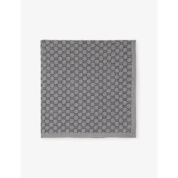Gucci Gg-Monogram Wool Baby Blanket