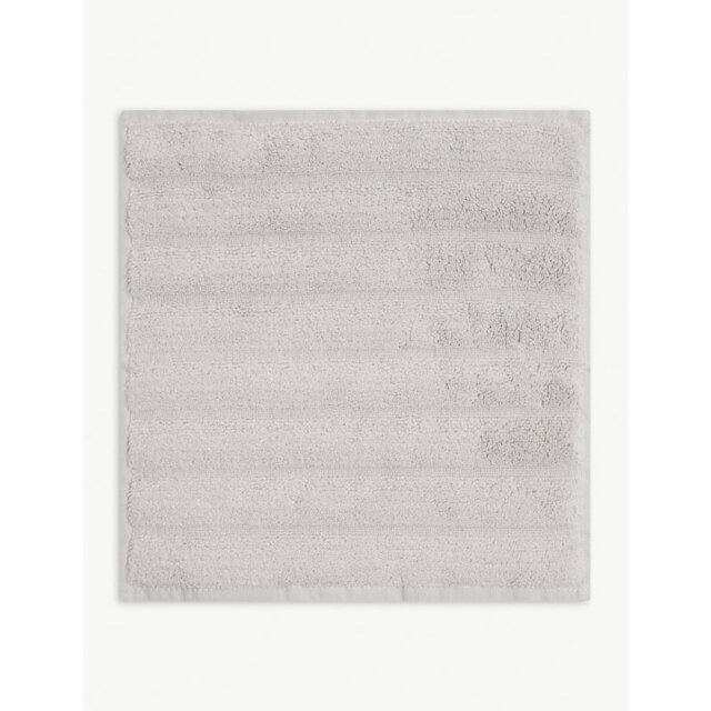The White Company Hydrocotton Ribbed Face Cloth 30cm - image 1