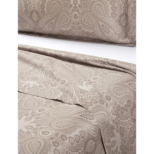 Ralph Lauren Home Beaumont Cotton-Sateen Flat Sheet - image 1
